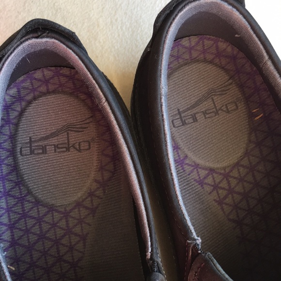 Dansko black suede genuine leather slip-on shoes, “Patti”, size 37, waterproof. - Picture 3 of 9